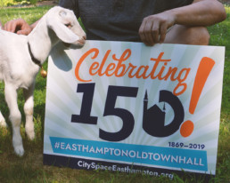 goats150anniversarysign