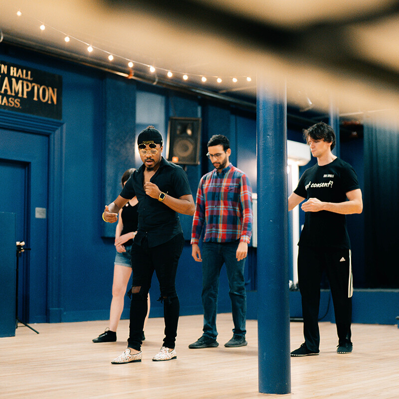 Dance Lessons in a Blue Room