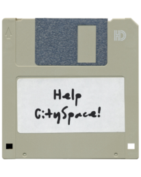 Help CitySpace Floppy disk